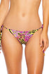 Luli Fama Beyond Wild Wavey Ruched Back Tie Side Bottom